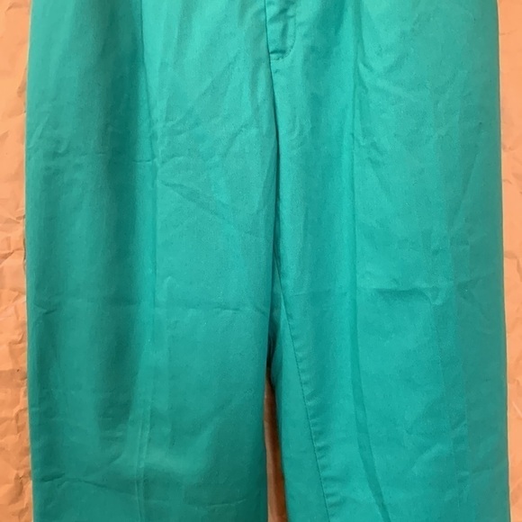 Levi’s Sportswear Vintage Green Button Zipper Pleated Mom Pocket Khaki Pants 13” - Picture 3 of 14